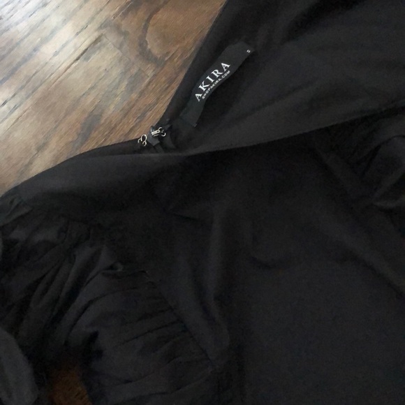 Black off shoulder dress - Picture 3 of 3